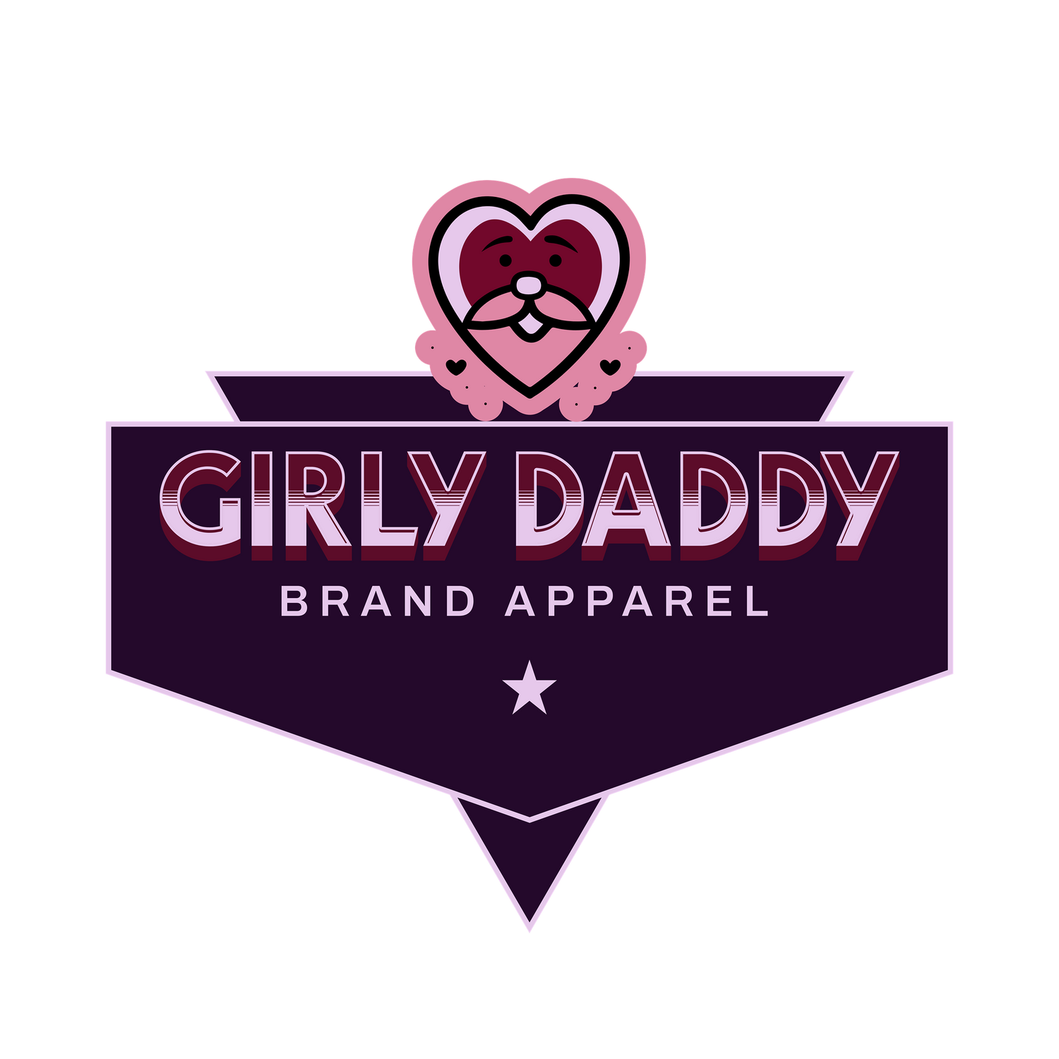 Girly Daddy Logo Tees